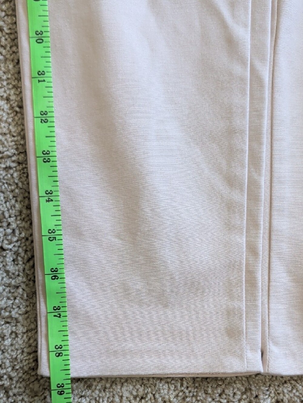 Vince Camuto Women's Straight Leg Pants in Light Beige - Picture 13 of 13